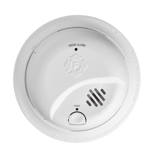 1046832 Detector de Humo Autónomo, No Requiere Panel, Con Botón para Silenciar, Sensor por Ionización