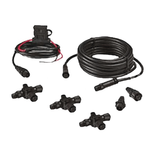 000-10760-001 - Kit Iniciador Red NMEA 2000 Micro-C / Cable de Red de 4.5 m (15 ft) / 3 Conectores T / 2 Terminadores de Red