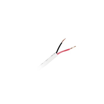 1101-1101/1000 Bobina de 305 Metros / Alambre de Cobre 2 x 22 AWG / Tipo Alarmas CM-CL2 / Para Interior / Color Blanco / Para Aplicaciones de Alarmas de Intrusión / Automatización