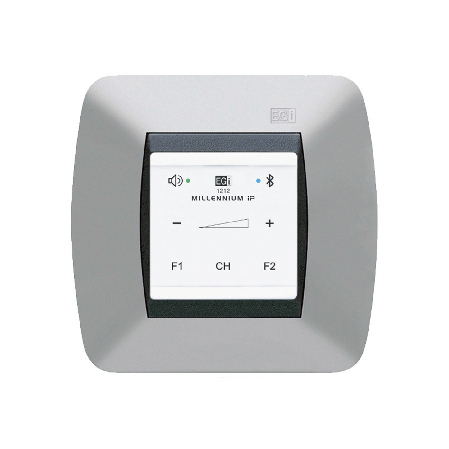 1212 - Mando Bluetooth IP | Control Táctil | Compatible Sistema Millennium | Alimentación PoE | Color Blanco |