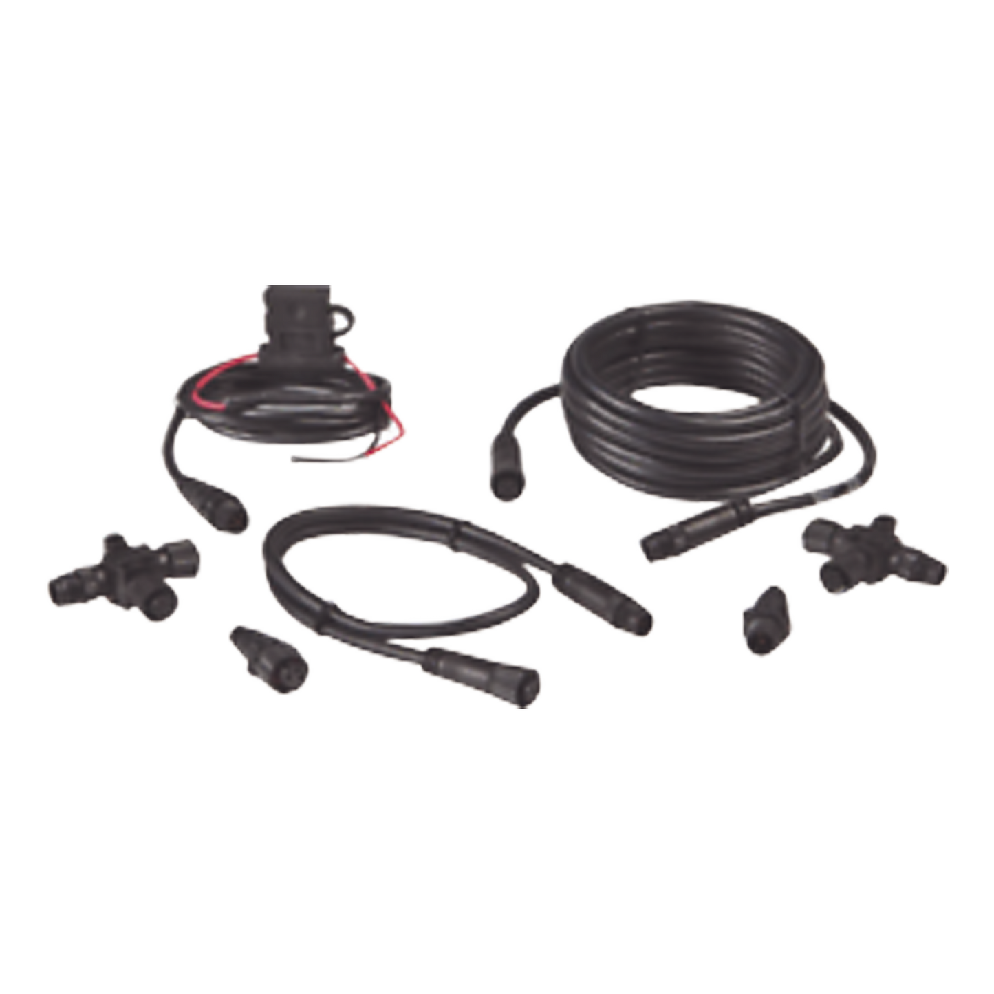 000-0124-69 - Kit de Conexión NMEA 2000® / Incluye Cables de Extensión 0.61 m y 4.55 m / 2 Conectores T / 2 Terminadores de Red / Cable de Alimentación 0.6 m