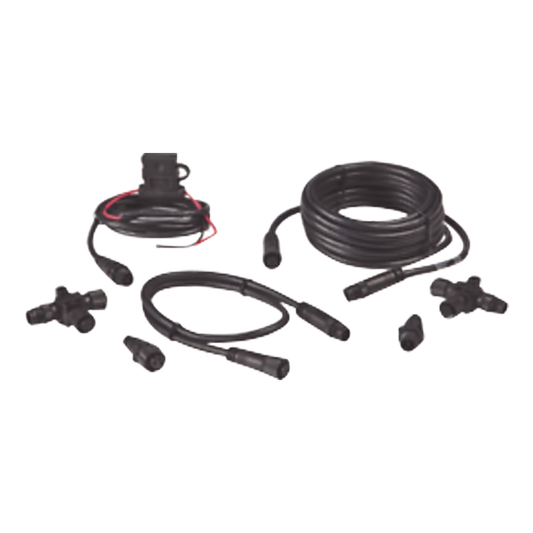 000-0124-69 - Kit de Conexión NMEA 2000® / Incluye Cables de Extensión 0.61 m y 4.55 m / 2 Conectores T / 2 Terminadores de Red / Cable de Alimentación 0.6 m