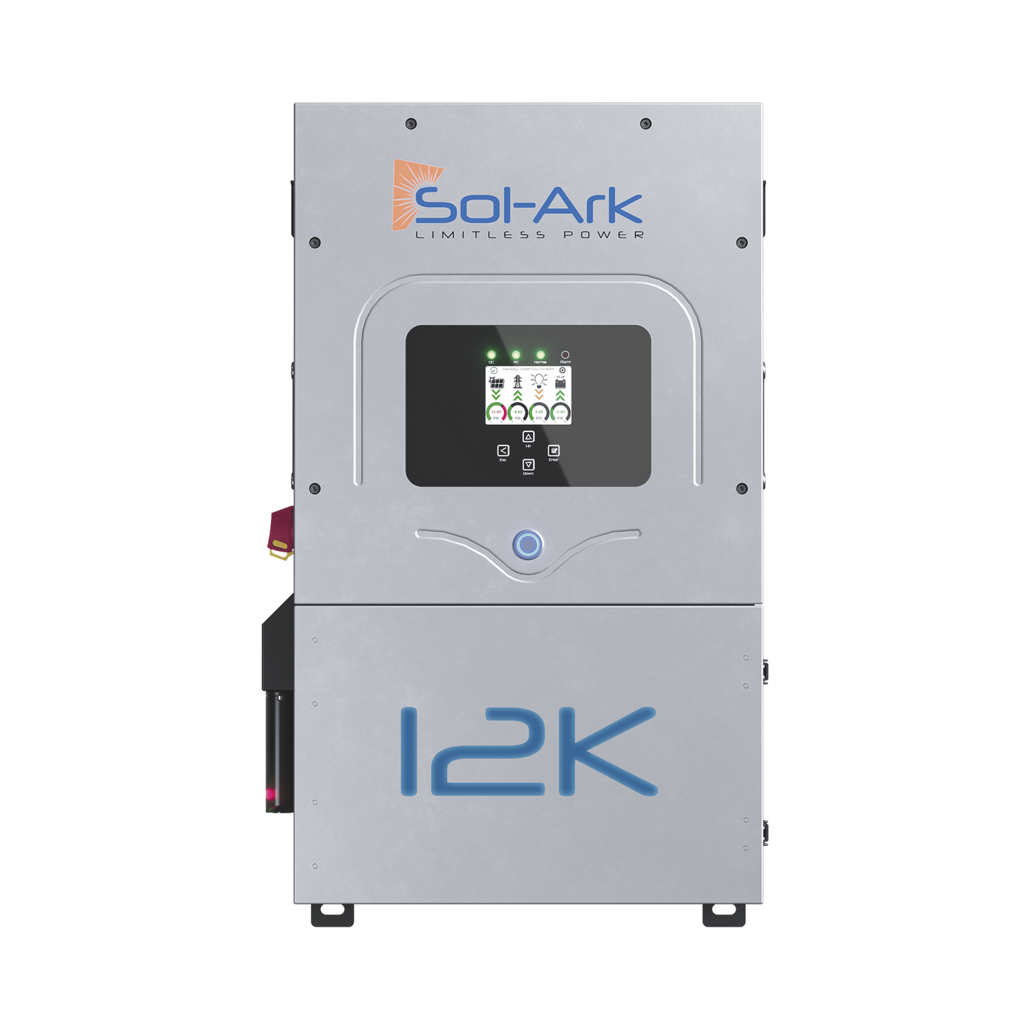 12K2P - Inversor Hibrido SOL-ARK, 12 Kw, 220 Vcc, Fase Dividida, WIFI incluido, IP65, Entrada de Baterías a 48 Vcc