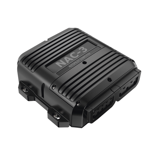 000-13250-001 - Computadora de Piloto Automático NAC-3 para Embarcaciones Mayores a 10 Metros / Salida de Alta Corriente / Tecnología Virtual Rudder Feedback / Compatible con NMEA 2000 y NMEA 0183 / Continuum Steering