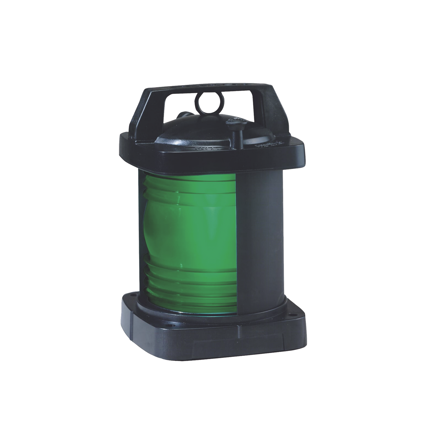 Luz de navegación con lente en color verde con arco de visibilidad: 112-1/2°