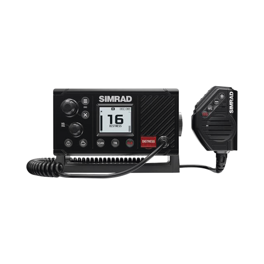 000-14491-001 - Radio Marina RS20S / Pantalla Alta Visibilidad con Modo Noche / Clase D DSC Aprobado / Receptor GPS Integrado / Conectividad NMEA 2000 / Micrófono de 4 Botones / Instalación Bracket o Flush-Mount