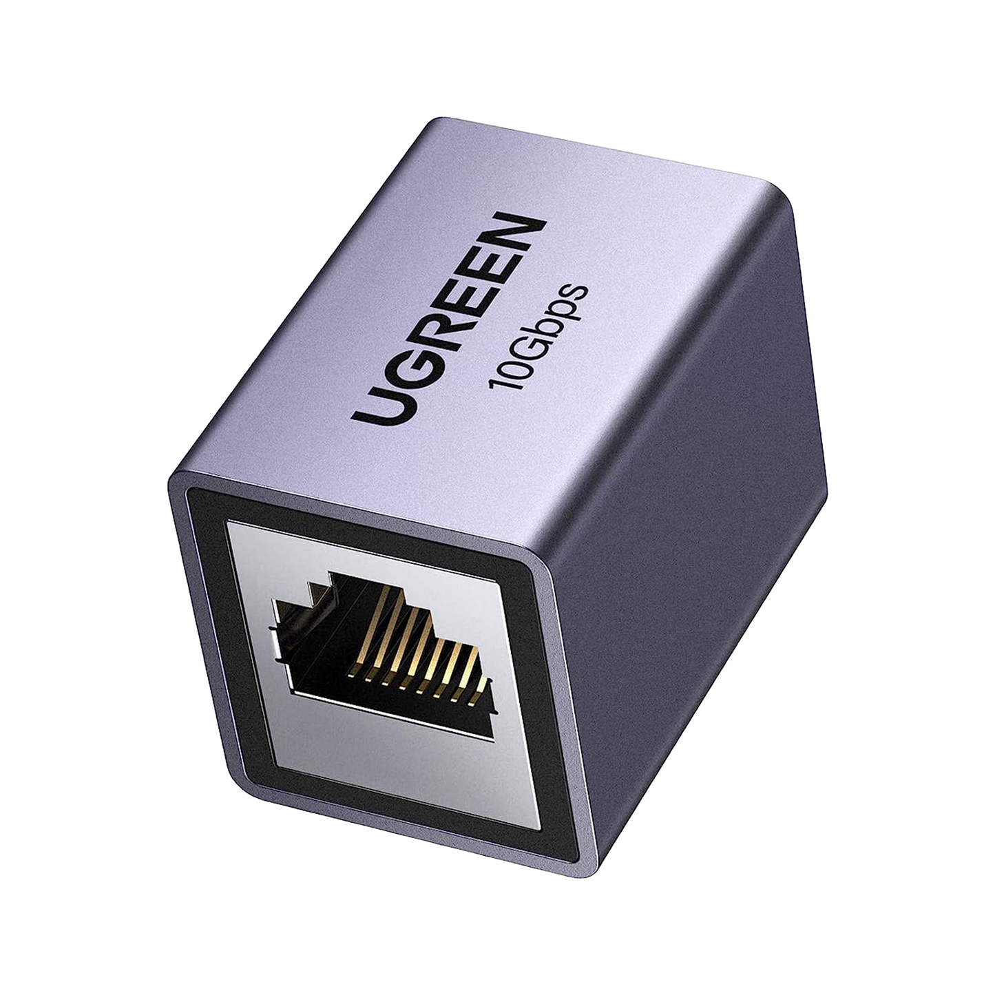 15117 Acoplador STP (Extensor de Cable Ethernet RJ45) | 10Gbps | Blindado | Compatibilidad con Cat8 Cat7 Cat6 Cat5e | Hasta 100 metros | Aleación de Aluminio