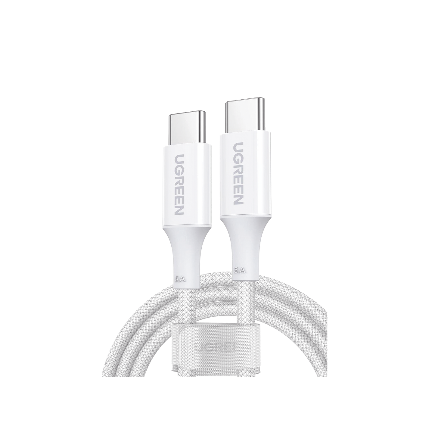 15269 Cable USB-C a USB-C | 2 Metros | Potencia de Carga 100W | 20V 5A | PD3.0 | QC4.0/3.0/2.0 | FPC | AFC | 480 Mbps | Chip E-Market | Compatible con IPhone 15 | Carcasa de Aluminio | Nylon Trenzado.