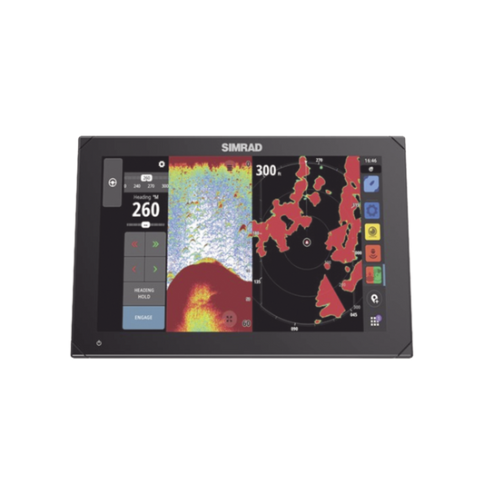 000-15370-001 - Pantalla de Navegación NSX de 12 pulgadas / SolarMAX IPS HD / Integración Total con Mercury / Compatibilidad con Radar HALO / Uso Compartido de Datos de Sonda / Conectividad Ethernet y USB / Red NMEA 2000