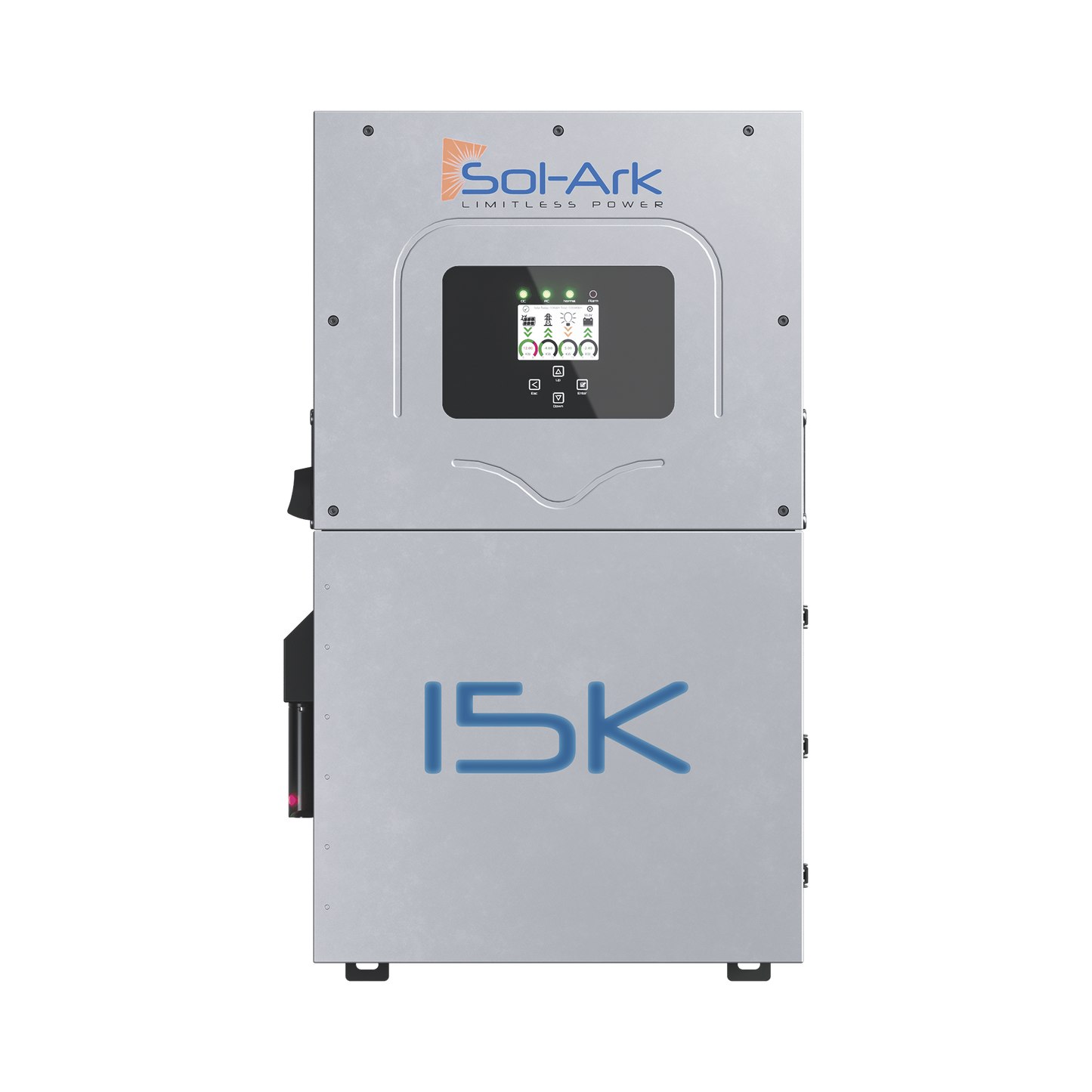 15K2P - Inversor Hibrido SOL-ARK, 15 Kw, 220 Vcc, Fase Dividida,  WIFI incluido, IP65, Entrada de Baterías a 48 Vcc