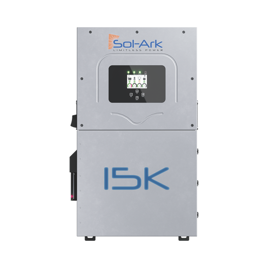15K2P - Inversor Hibrido SOL-ARK, 15 Kw, 220 Vcc, Fase Dividida,  WIFI incluido, IP65, Entrada de Baterías a 48 Vcc