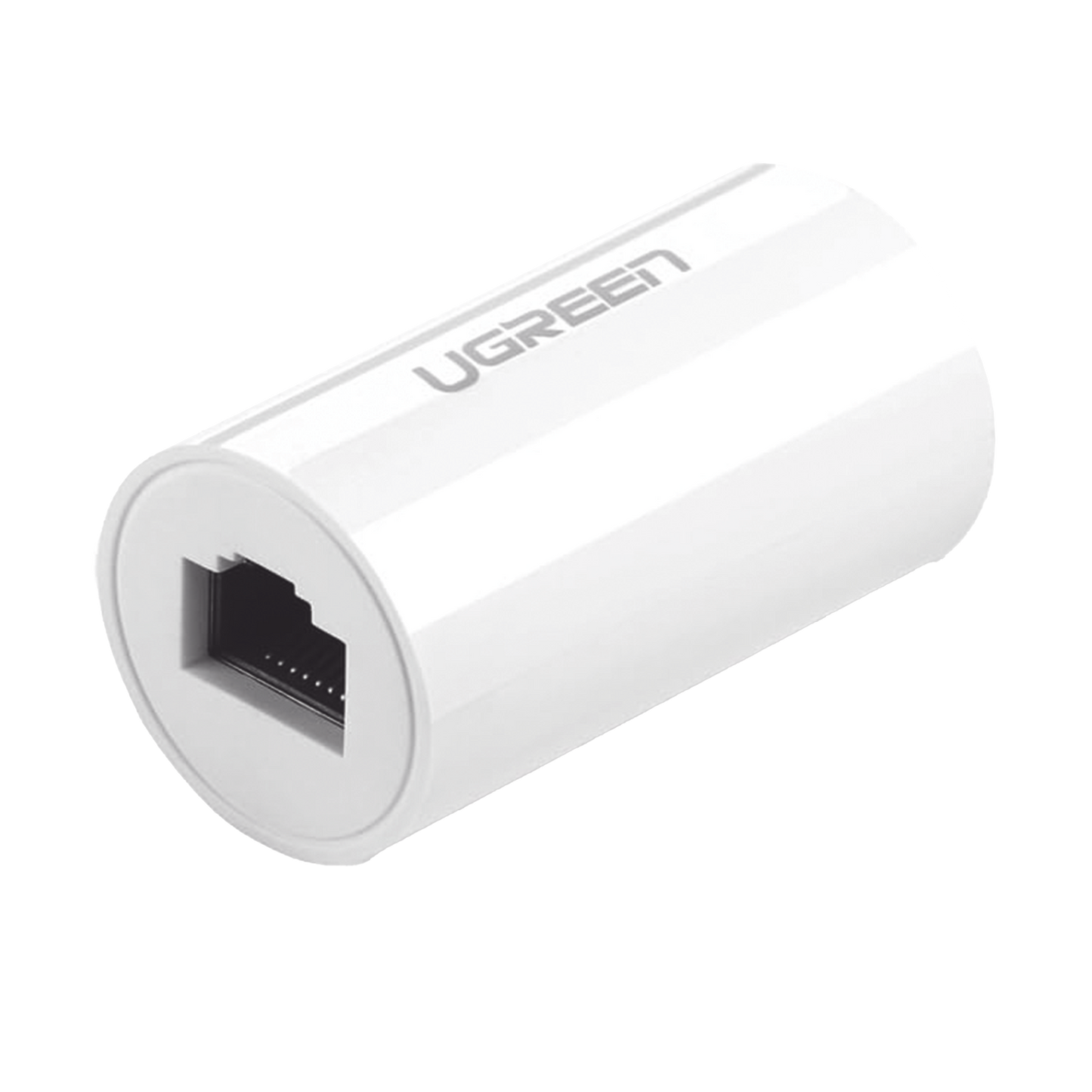 20391 - Acoplador y Protector (Extensor de Cable Ethernet RJ45) | 1000Mbps | Compatibilidad con Cat7/Cat6/Cat5e | Compatible con POE | Ign�fugo | ABS | Color Blanco