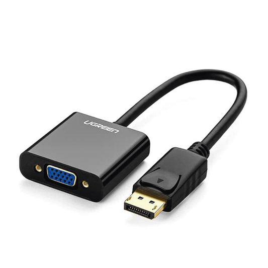 20415 Convertidor DP Macho a VGA Hembra (negro).