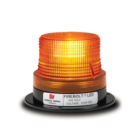 22025002 - Estrobo ámbar FIREBOLT PLUS de tecnología LED, 12-72 Vcc