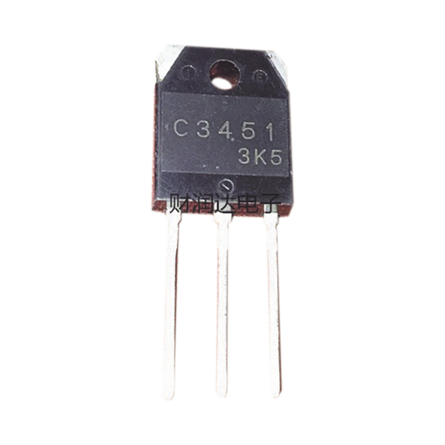 2SC-3451 - Transistor de Potencia en Silicio tipo NPN, 500 Vc-b, 15 A. 100 Watt, TO-3PA .