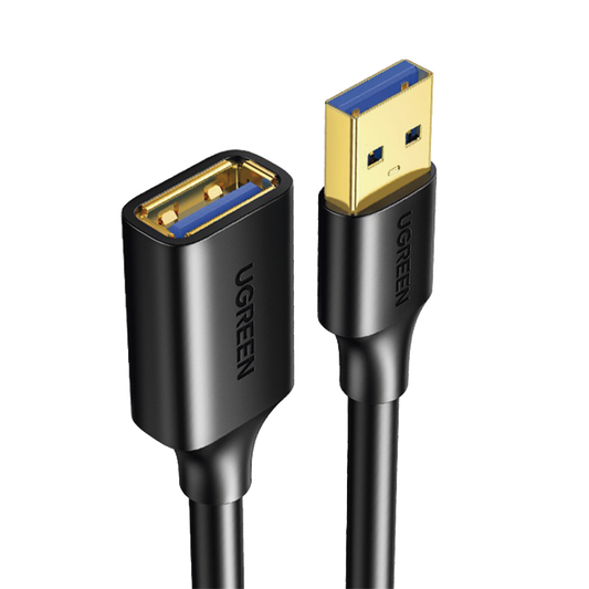 30127 Cable Extensor USB 3.0 / 3 Metros / Macho-Hembra / 5 Gbps / Ultra Durabilidad / Núcleo de cobre estañado 28/22 AWG / Blindaje interior múltiple / Ideal para teclado, mouse , etc.