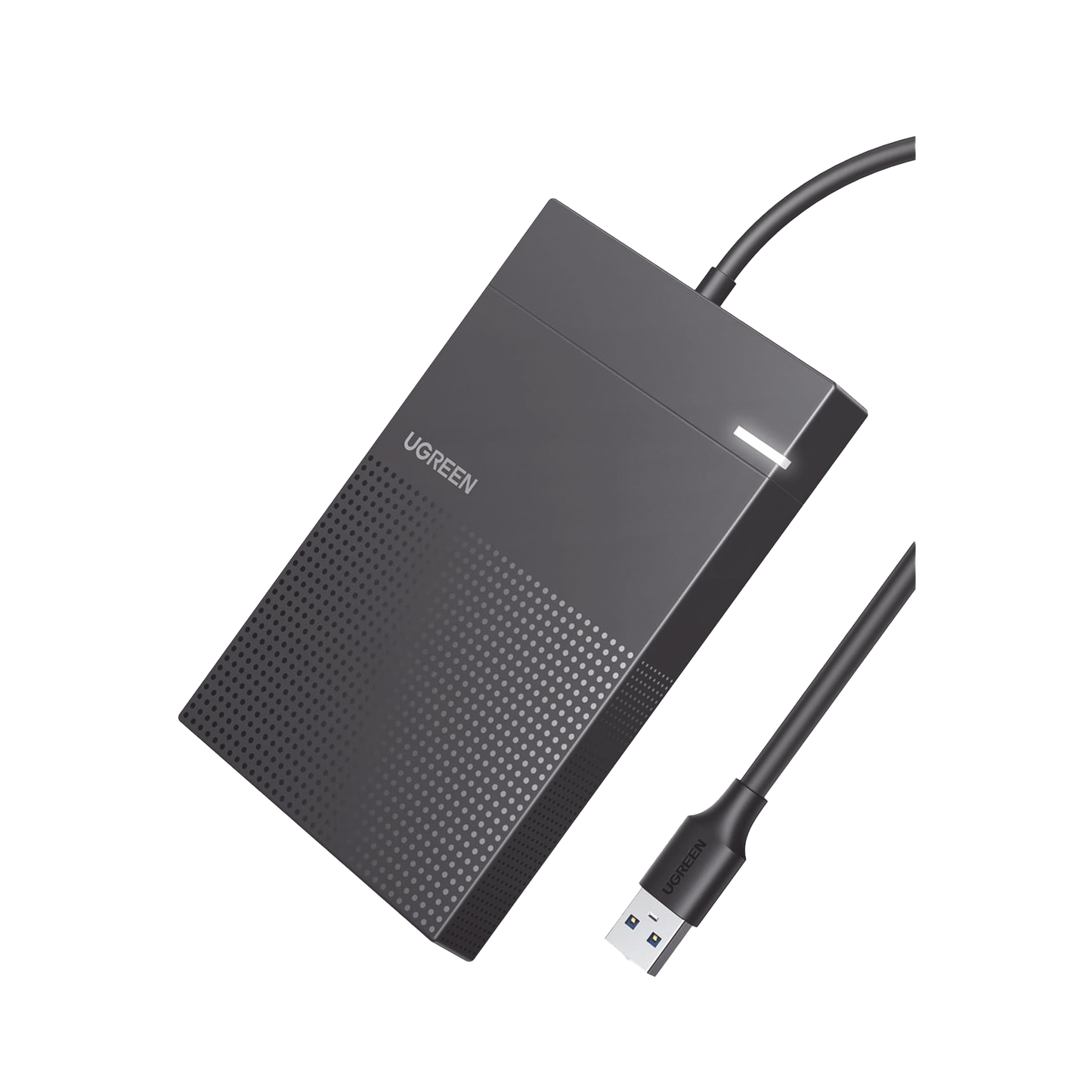 30719 Carcasa de Disco Duro 2.5 (Enclosure) | Adecuado para HDD y SSD de 2.5? | Chip Inteligente | UASP & TRIM | Led Indicador | ABS | Hibernación Automática | Compatible con SATA I II III, HDD, SSD de hasta 6TB.