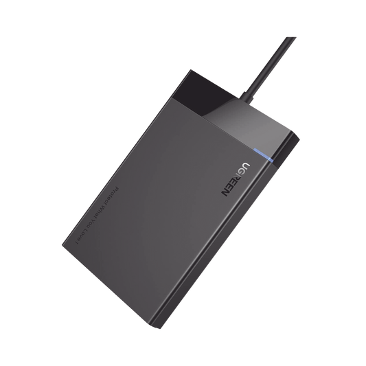 30847 - Carcasa de Disco Duro 2.5'' (Enclosure) | Velocidad SATA 3.0 de hasta 6 Gbps | Compatible con SATA 2.0/1.0 | Velocidad USB 3.0 de hasta 5 Gbps | Compatible con USB 2.0 y 1.1 | SATA I II III, HDD, SSD de hasta 10TB.