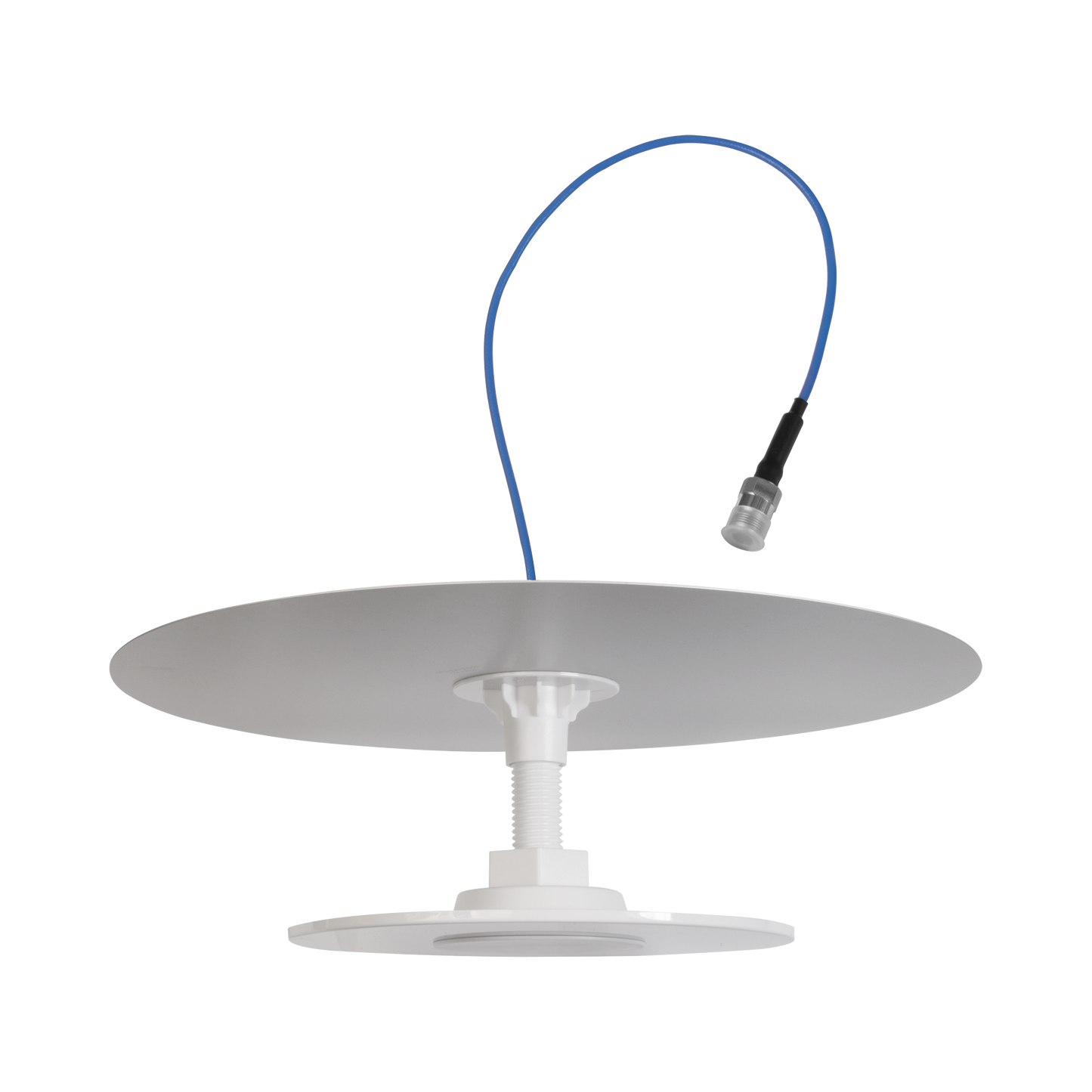 314-406 Antena Omnidireccional de Bajo Perfil Ultra Delgada con Reflector para Máxima Ganancia de 7dBi. Cubre bandas de celular 5G, 4G, 3G y WiFi de 608 a 2700 MHz.