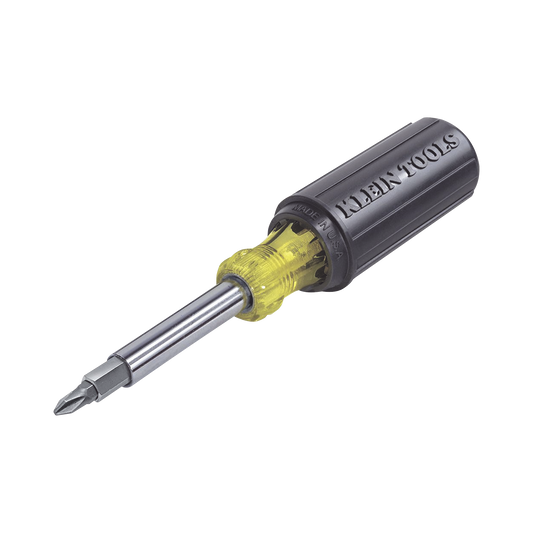 32500-12CS-SEN - Desarmador Multipunta, 11 en 1, con Puntas Phillips, Ranuradas, Cuadradas y Torx.