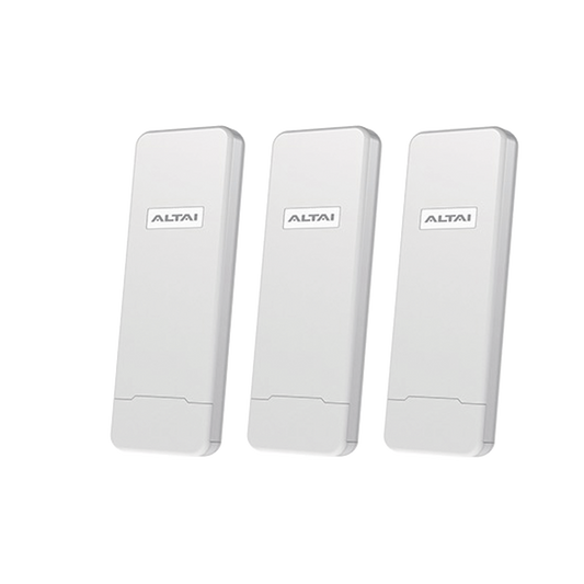 3-PACK-C1N - Kit WiFi para Hotspot Comunitario (3 AP) / Cobertura hasta 800 m / Nube Gratuita / Ideal para Iniciar WISP / 128 Usuarios por AP
