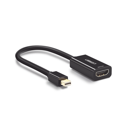 40360 - Convertidor Mini Display Port a HDMI / 4K@30Hz / Thunderbolt / Blindaje Interno M�ltiple / Carcasa ABS / Longitud de 25 cm (9.84 pulgadas)
