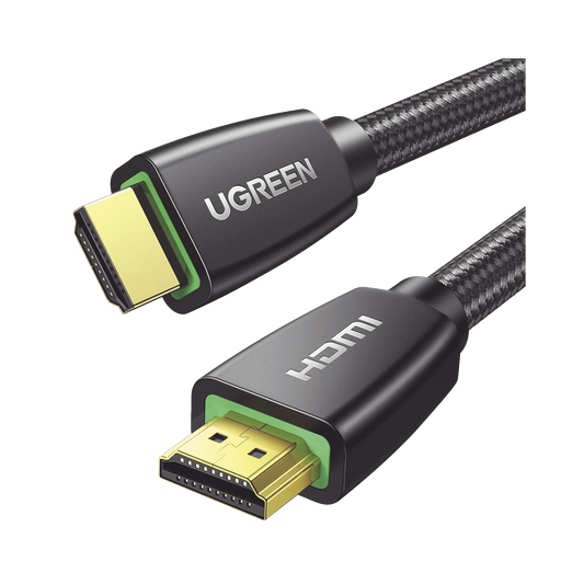 40414 Cable HDMI 2.0  de Nylon Trenzado / 10 m / 4K@60Hz / HDR / 3D / HEC (Canal Ethernet HDMI) / ARC (Canal de Retorno de Audio / Color Profundo de 48 bits / Audio de 32 canales / HDCP 2.2 /Audio DTS: X / 18 Gbps / Blindaje de 4 capas