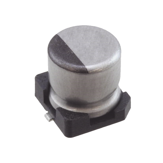 493-9454-1-ND - Capacitor Electrolítico de Aluminio de 1uF, 50V, 20% tipo SMD.