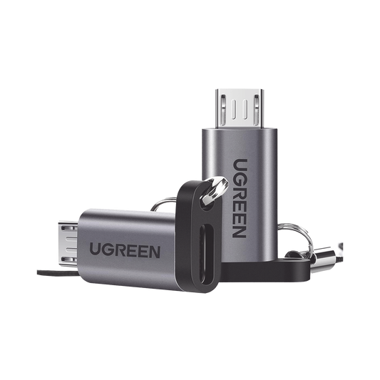 50590 Adaptador USB-C 3.1 a Micro USB | Carga Rápida | FPC/QC2.0 | Sincronización de Datos | Velocidad de Transferencia de hasta 480Mbps | Incluye Cordón | Caja de Aluminio | Múltiples Protecciones | Amplia Compatibilidad.