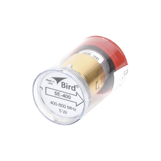 50E-400 - Elemento de 50 Watt en linea 7/8" para Wattmetro BIRD 43 en Rango de Frecuencia de 400 a 800 MHz.