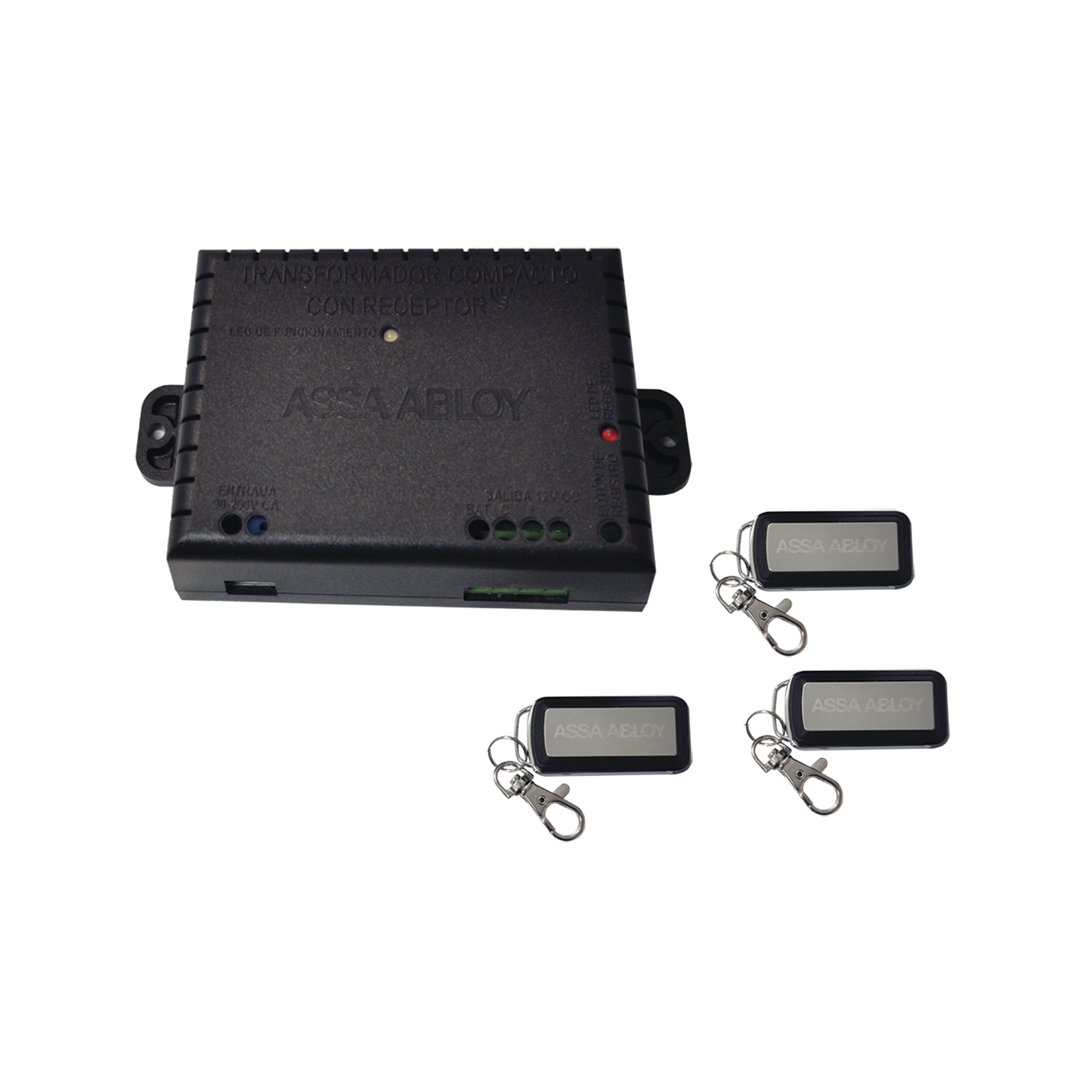 5226 Kit de Receptor Assabloy con 3 controles