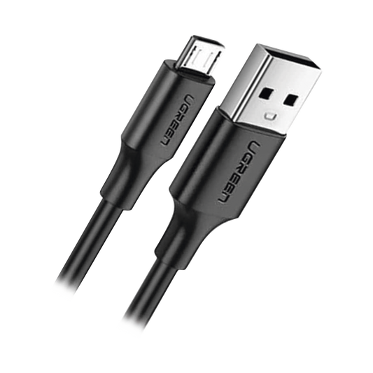 60136 - Cable USB-A a Micro USB | 1 Metro (3.28 Pies) | Tecnolog�a de Carga R�pida Qualcomm / QC 3.0/2.0 | Recarga hasta 18W | Transmisi�n de Datos hasta 480Mbps | Tecnolog�a de Carga Segura | Hasta 5,000 Flexiones | ABS y PVC de Alta Duraci�n