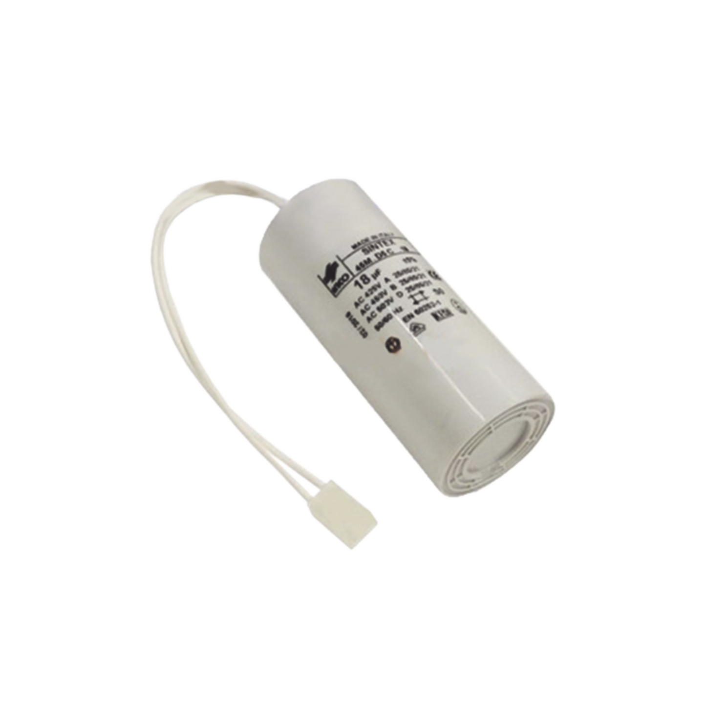 63002795 - CAPACITOR DE 18 UF 450V PARA FAAC 844ER CON CONECTOR