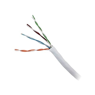 6330-1101/1000 Bobina de 305 Metros Cat5e / Uso INTERIOR / Color Blanco / UL, CM, Probado a 350 Mhz / Para Aplicaciones de CCTV, Redes de Datos, CCTV, Control RS485