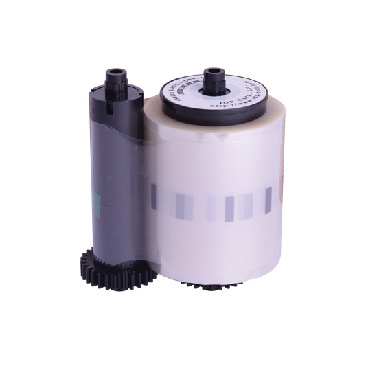659121 Cinta para Laminación Holograma Globo con Banderas / 500 Impresiones / Compatible con SMART70