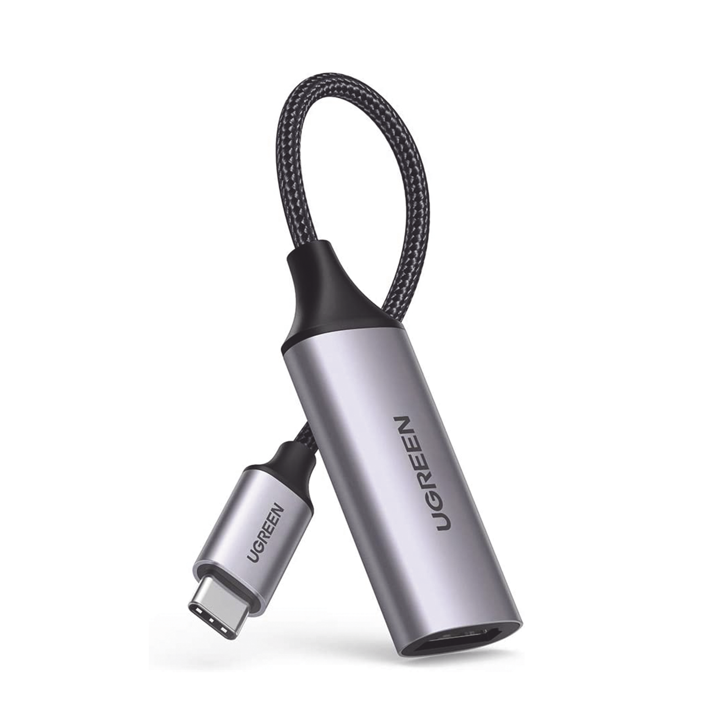 70444 - Cable Adaptador USB C a HDMI 4K@60Hz / Convertidor Thunderbolt 3 / Caja de Aluminio / HDMI V2.0 / 3D / Longitud del Cable 10 cm (3.94 Pulgadas)