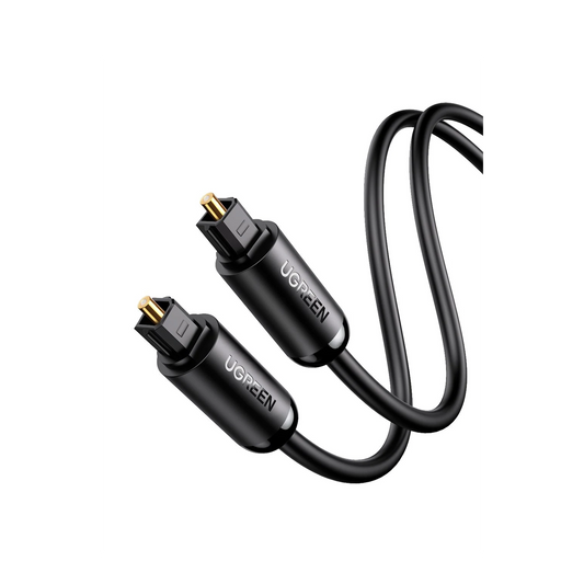 70893 - Cable �ptico Toslink (S/PDIF) de Alta Calidad para Audio Digital / 3 Metros (9.84 Pies) / Tapa de Protecci�n / Dolby 7.1 Canales / Dise�o Durable / Plug & Play / Color Negro