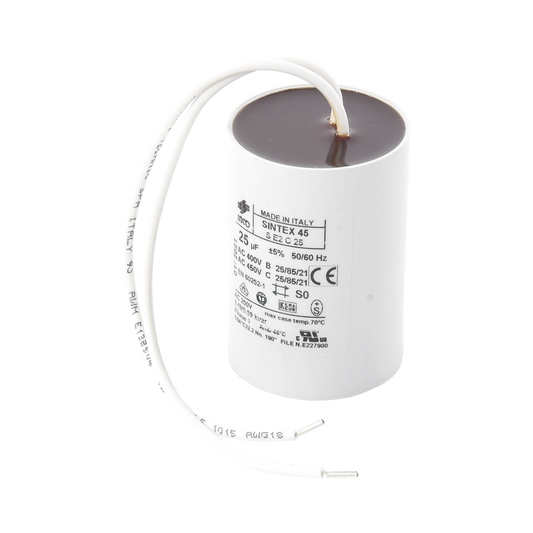 7601355 Capacitor de Arranque de 8 uF Para Barreras FAAC 620 y Barreras 640