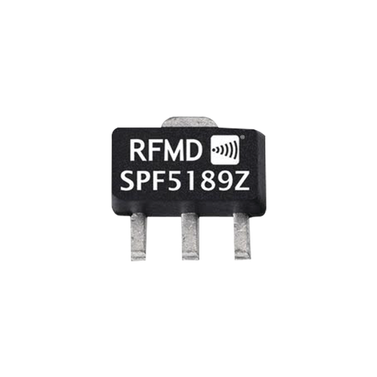772-SPF5189Z - Amplificador Lineal de 50 MHz a 4 GHz, 18.7 dB de Ganancia, 5 Vcc, SOT-89.