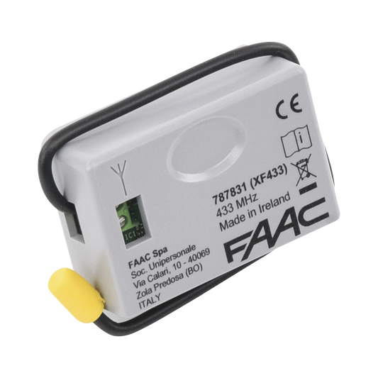 787831 Receptor inalámbrico XF 433 para operador FAAC S418