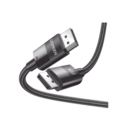 80392 Cable DisplayPort 1.4 | Longitud 2m | Versión DP1.4 | 8K 7680x4320 a 60 Hz | Soporta 3D | HDR | Blindaje Interno Múltiple | Nylon Trenzado | Soporta 32.4Gbps.