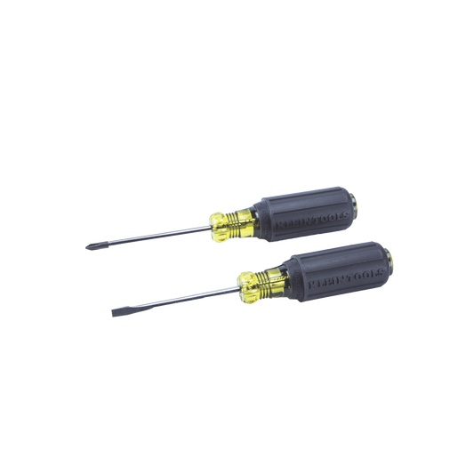 85078 - Juego de 8 Desarmadores con Mango Cushion-Grip™: 2 de punta Plana de 1/4'' (6.4 mm) y 5/16'' (7.9 mm); 2 de punta Cabinet de 5/16'' (7.9 mm) y 3/16'' (4.8 mm); tres de punta Phillips n.º 1, n.º 2 y n