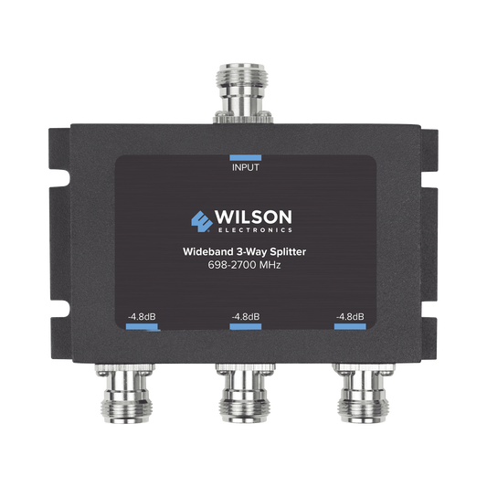 859-980 Divisor de 3 salidas, 50 Ohm, 700-2700MHz conector N-Hembra