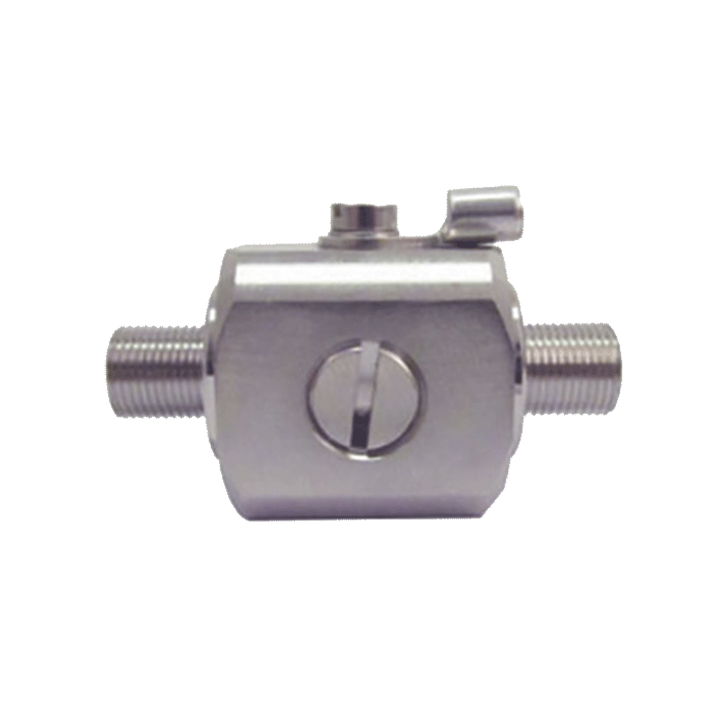859-992 - Protector contra descargas eléctricas. Cubre los rangos de frecuencia de los amplificadores de Señal Celular. 75 Ohm. Conectores F hembra.