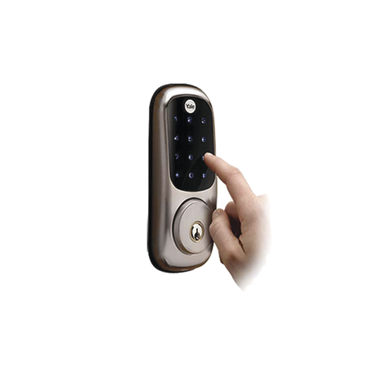 89537 Cerradura Real Living YRD226/ Teclado y Llave /Compatible con Smarphone o Total Connect