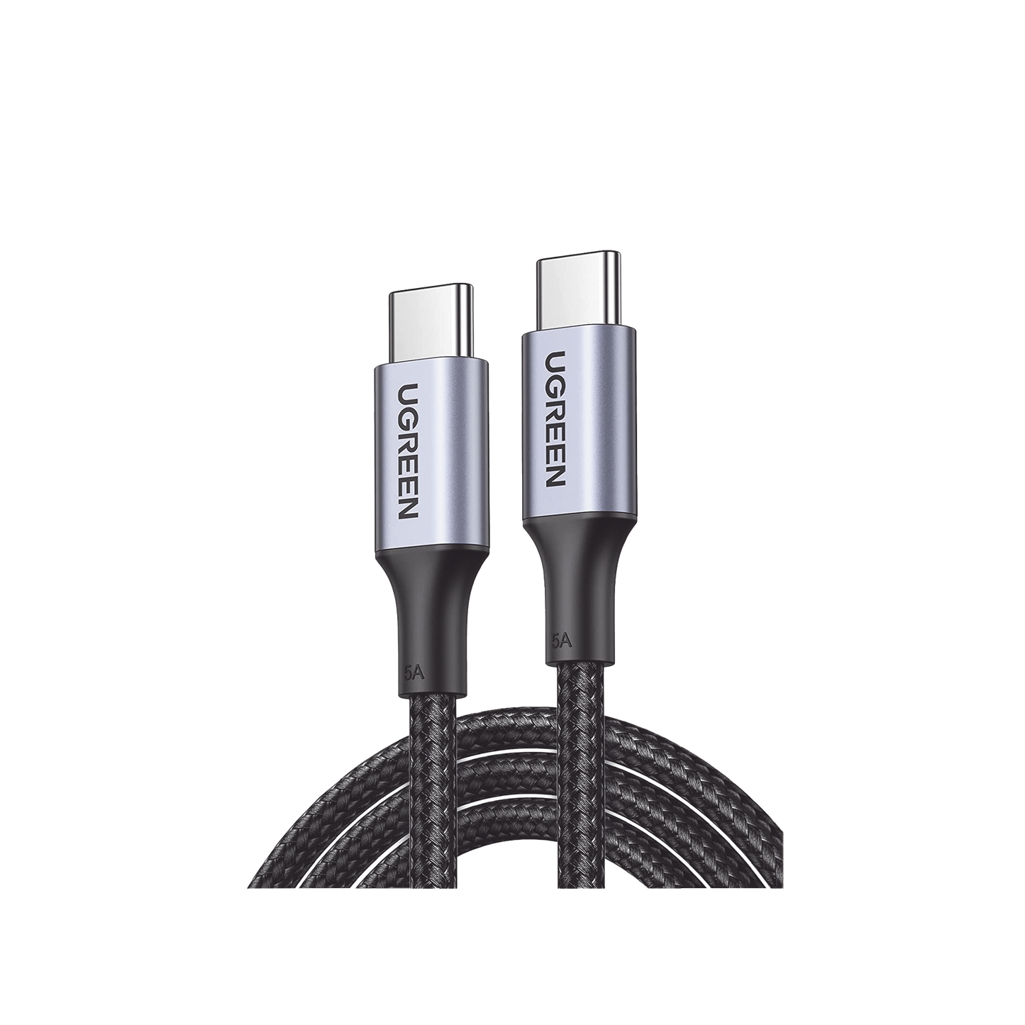 90120 - Cable USB-C a USB-C | 3 Metros | Carga Rápida de hasta 100W | Transferencia de datos 480 Mbps | PD3.0 | QC4.0/3.0/2.0 | FPC | AFC | Protección Integrada| Caja de Aluminio | Nylon Trenzado | Amplia Compatibilidad | Color Negro.