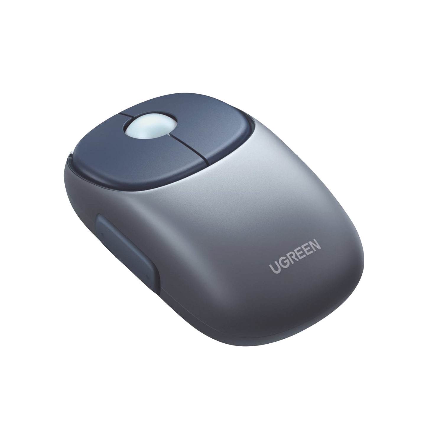 90538 - Mouse Inalámbrico FUN | Recargable| 2.4G & Bluetooth | 4 Niveles de DPI | Silencioso | Ergonómico | 5 Botones | Compatible con Windows, macOS 10.5, Android iOS Linux y Chrome OS | Color Azul.