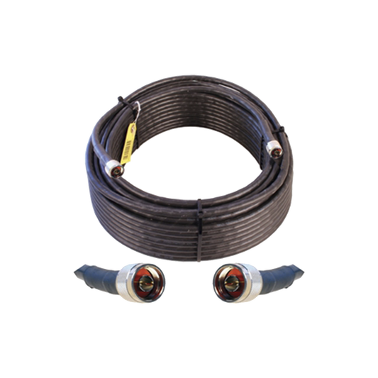 952-300 Jumper Coaxial con Cable Wilson-400 | Conector N Macho en los extremos | 30.48 metros de longitud.