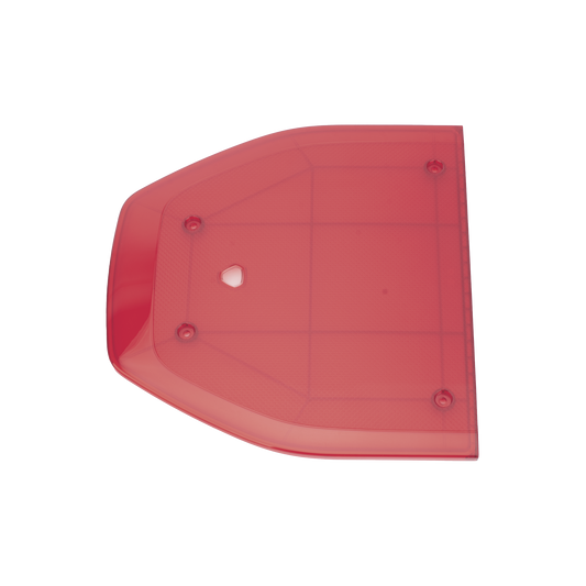 9ALRDNL04000 - Domo lateral de reemplazo para barra de luces SP216 de la Marca SignalPro, Color Rojo