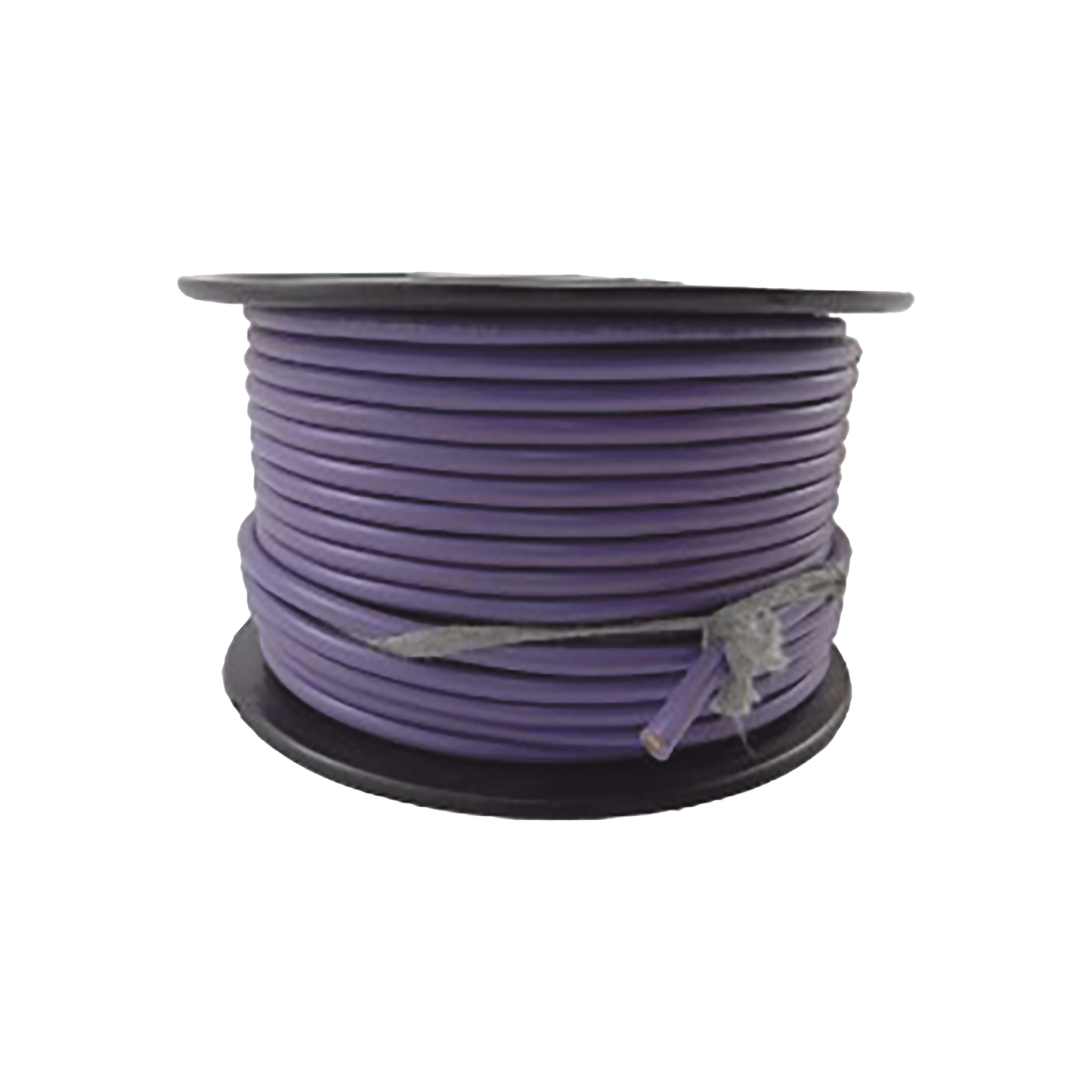 Cable Marino Primario 12 AWG / 100 Pies / Color Púrpura / Chaqueta PVC Resistente a Llama / Cobre Estañado Clase K